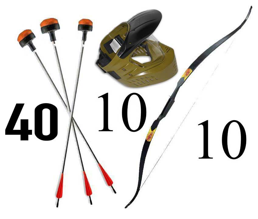 TOTAL PACK BATTLE ARCHERY 48/15'' Kid