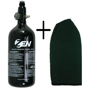 ZEN HP Preset System PI 3000 psi 0,8l Alu-Tank +  NEOPRENE COVER