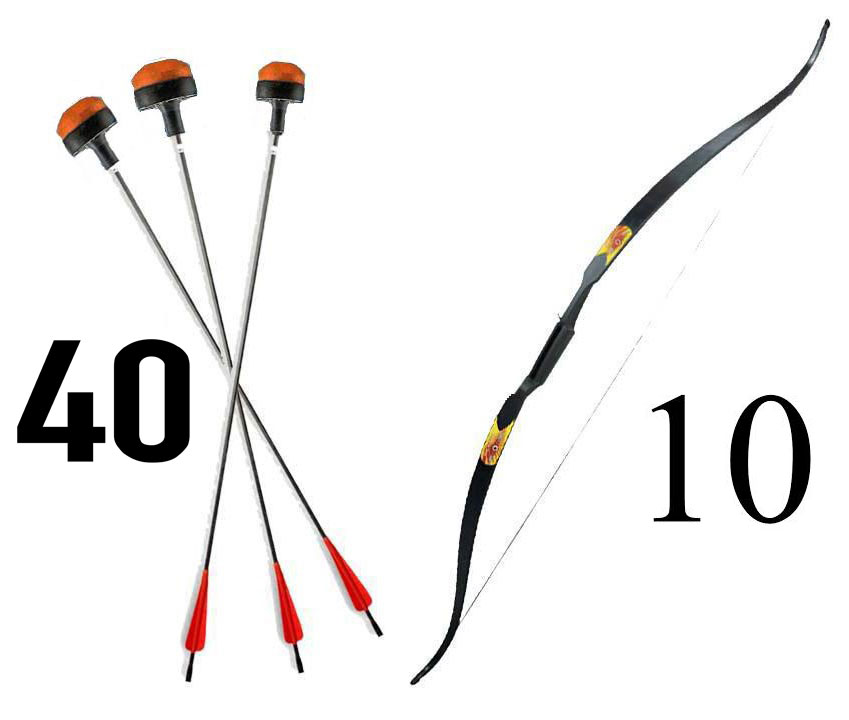 PACK BATTLE ARCHERY 48/15''  Kid